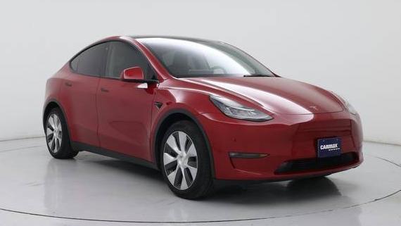 TESLA MODEL Y 2021 5YJYGDEE2MF204249 image